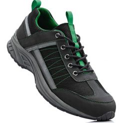 Buty sportowe bonprix ciemnoszaro-zielony. Szare buty treningowe marki bonprix, sportowe. Za 74.99 zł.