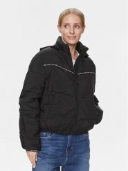 Tommy Jeans Kurtka przejściowa DW0DW17238 Czarny Regular Fit. Czarne kurtki Tommy Jeans, l, bez wzorów, z jeansu, bez kaptura. Za 549.99 zł.