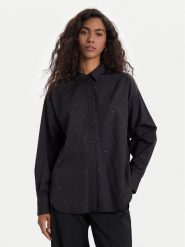 Vero Moda Koszula Fanni 10337791 Czarny Oversize. Czarne koszule Vero Moda, l, bez wzorów, z syntetyku, bez kołnierzyka, bez ramiączek. Za 179.99 zł.