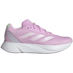 Buty damskie adidas Duramo SL. Czerwone buty do biegania adidas, bez wzorów, z materiału, bez zapięcia, do biegania. Za 235.99 zł.