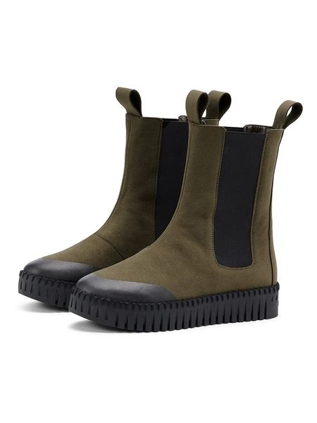 Ilse Jacobsen Sztyblety w kolorze khaki rozmiar: 38. Brązowe buty sportowe lifestyle Ilse Jacobsen, bez wzorów, sportowe, bez zapięcia. Za 136.45 zł.