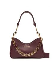 LOVE MOSCHINO Torebka JC4070PP1NL1355A Bordowy. Czerwone torebki klasyczne Love Moschino, bez wzorów, ze skóry, bez dodatków. Za 909.99 zł.