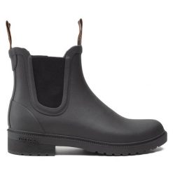 Kalosze Tretorn. Czarne kalosze Tretorn, bez wzorów, bez zapięcia. Za 379.99 zł.