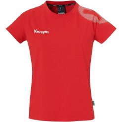 Koszulka damska Kempa Core 26. Czerwone t-shirty sportowe Kempa, l, bez wzorów, z materiału, bez ramiączek. Za 137.95 zł.