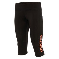 Damskie legginsy 3/4 Macron Seine. Czarne legginsy Macron, bez wzorów, sportowe. Za 240.00 zł.