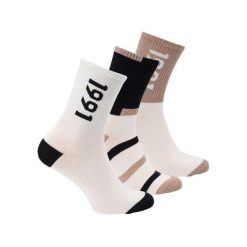 Skarpety Unisex Dla Dorosłych Ignini (zestaw 3 Sztuk). Czarne skarpetki IGUANA, bez wzorów, z bawełny. Za 45.85 zł.