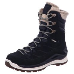Buty trekkingowe damskie Lowa 4204179932. Czarne buty trekkingowe Lowa, z materiału, za kostkę, bez zapięcia. Za 1,011.00 zł.