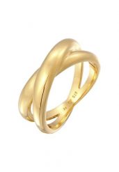Elli Damska obrączka w formie X krzyżyk Trend w srebrze próby 925 Sterling Silver Pierścionki 1 ct Damski. Szare pierścionki Elli, srebrne. Za 458.99 zł.