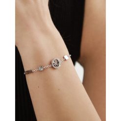 Bransoletka Guess. Szare bransoletki Guess, srebrne. Za 179.99 zł.