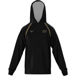 Bluza z kapturem Mizuno StarLigue LNH. Brązowe bluzy Mizuno, bez wzorów, sportowe, bez ramiączek, z kapturem. Za 371.50 zł.
