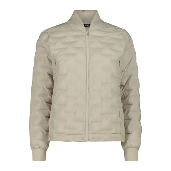 Rozszerzalna kurtka damska CMP. Brązowe kurtki CMP, bez wzorów, z puchu, bez kaptura. Za 649.00 zł.