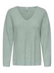 ONLY Sweter w kolorze miętowym rozmiar: XL. Zielone swetry ONLY, xl, bez wzorów, ze splotem, bez ramiączek. Za 88.02 zł.