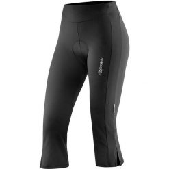 Damskie legginsy 3/4 dzwony Gonso Essential. Czarne legginsy Gonso, bez wzorów, sportowe. Za 434.00 zł.