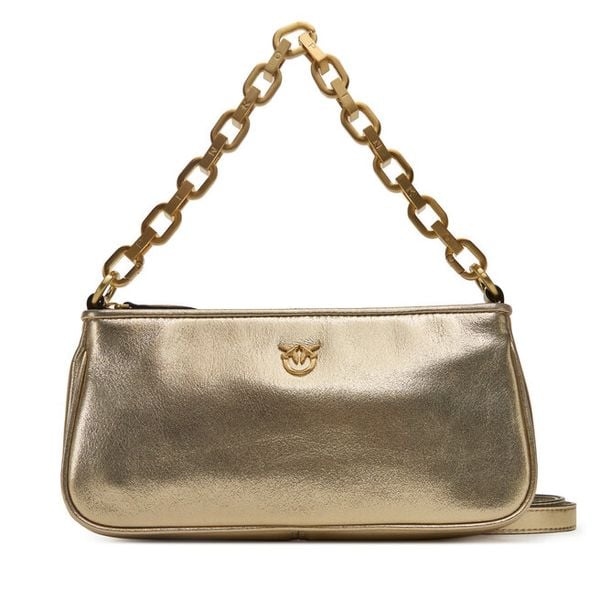 Torebka PINKO. Żółte listonoszki Pinko, bez wzorów, bez dodatków. Za 669.99 zł.