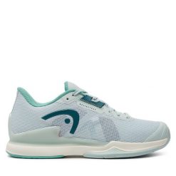 Buty do tenisa Head. Niebieskie buty treningowe Head, bez wzorów, bez zapięcia, do biegania. Za 419.99 zł.