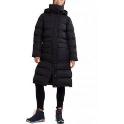 Damski płaszcz zimowy Fundango Sabina Padded. Czarne płaszcze FUNDANGO, na zimę, l, bez wzorów, z materiału, eleganckie, z kapturem. Za 499.00 zł.