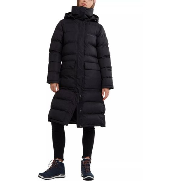 Damski płaszcz zimowy Fundango Sabina Padded. Czarne płaszcze FUNDANGO, na zimę, l, bez wzorów, z materiału, eleganckie, z kapturem. Za 499.00 zł.