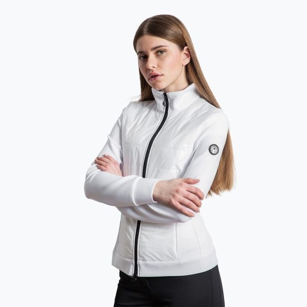 Kurtka hybrydowa damska Sportalm Brina. Białe kurtki narciarskie Sportalm, na zimę, bez wzorów, bez kaptura, narciarskie. Za 859.99 zł.