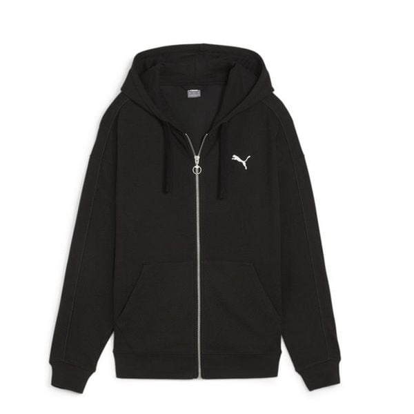 Puma Bluza Her Full-Zip 67788201. Czarne bluzy Puma, l, bez wzorów, bez kaptura, na fitness i siłownię. Za 188.99 zł.