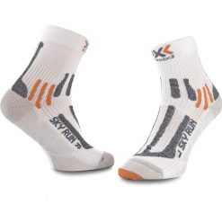 Skarpety Wysokie Unisex X-SOCKS - Running Sky Run 2.0 X020433 W000. Białe skarpetki X-Socks, bez wzorów, z elastanu, narciarskie. W wyprzedaży za 59.00 zł.