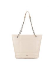 Badura Torebka JH6256-BR Beżowy. Brązowe shopper bag Badura, bez wzorów, z tworzywa sztucznego, bez dodatków. Za 279.99 zł.