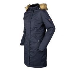 Parka outdoorowa Horka Typhoon. Niebieskie płaszcze Horka, bez wzorów, sportowe, bez kaptura. W wyprzedaży za 630.50 zł.