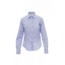 Damska koszula specjalistyczna payper. Niebieskie koszule PAYPER WEAR, bez wzorów, sportowe, bez kołnierzyka, bez ramiączek. Za 138.00 zł.