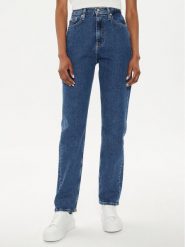 Calvin Klein Jeans Jeansy Authentic J20J223663 Niebieski Slim Fit. Niebieskie jeansy Calvin Klein Jeans, bez wzorów, z bawełny. Za 219.99 zł.
