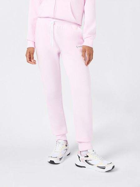 Champion Spodnie dresowe w kolorze jasnoróżowym rozmiar: L. Różowe spodnie dresowe Champion, bez wzorów, z bawełny. Za 113.63 zł.