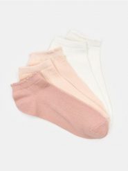 Bawełniane skarpetki 5 pack - wielobarwny. Skarpetki Sinsay, bez wzorów, z bawełny. Za 12.99 zł.
