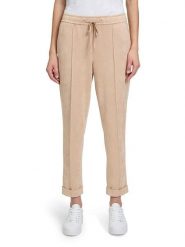 BETTY & CO Spodnie w kolorze beżowym rozmiar: 36. Brązowe spodnie materiałowe Betty & Co, bez wzorów, z materiału. Za 174.95 zł.