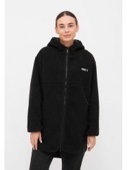 Bench Kurtka polarowa "Brilli" w kolorze czarnym rozmiar: 42. Czarne kurtki Bench, bez wzorów, z polaru, bez kaptura. Za 174.43 zł.