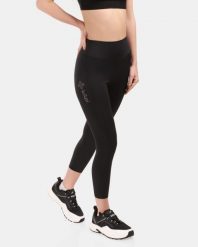 Damska legginsy fitness Kilpi RIVIAN-W. Czarne legginsy Kilpi, bez wzorów, z nylonu. Za 256.81 zł.