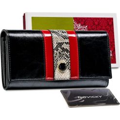 Peterson Elegancki portfel damski z wężowym wzorem Peterson NoSize. Portfele Peterson, bez wzorów. Za 159.00 zł.