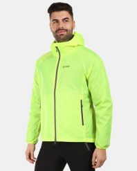 Outdoorowa wodoodporna kurtka Kilpi JALUU-U. Żółte kurtki Kilpi, l, bez wzorów, z materiału, bez kaptura. Za 292.95 zł.