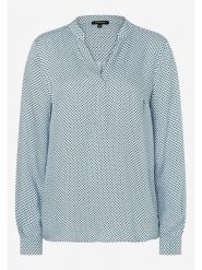 More & More Bluzka w kolorze niebiesko-białym rozmiar: 42. Białe bluzki More & More, s, bez wzorów, z wiskozy, klasyczne, bez kołnierzyka, bez ramiączek. Za 102.45 zł.