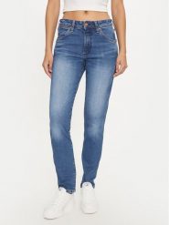Wrangler Jeansy Piper 112356405 Niebieski Slim Fit. Niebieskie jeansy Wrangler, bez wzorów, z bawełny. Za 259.99 zł.