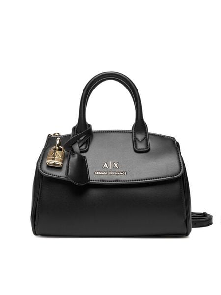 Armani Exchange Torebka XW000395 AF12040 UC001 Czarny. Czarne torebki klasyczne Armani Exchange, bez wzorów, ze skóry, bez dodatków. Za 619.99 zł.