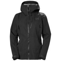 Damska kurtka wodoodporna Helly Hansen Odin 9 world infinity shell. Czarne kurtki Helly Hansen, bez wzorów, bez kaptura. W wyprzedaży za 2,335.00 zł.