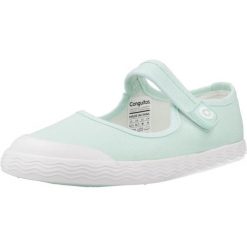 Sandały CONGUITOS CANVAS MARY JANE Niebieski. Niebieskie sandały CONGUITOS, bez wzorów, z tkaniny, sportowe, bez obcasa, bez zapięcia. Za 135.99 zł.
