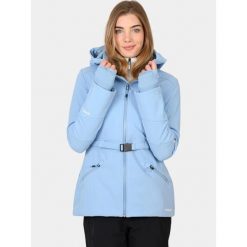 Kurtka Softshell Damska Spyder Glacial. Niebieskie kurtki Spyder, bez wzorów, z softshellu, bez kaptura, trekkingowe. W wyprzedaży za 1,199.20 zł.