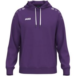 Bawełniana bluza z kapturem Jako One. Brązowe bluzy z kapturem JAKO, xl, bez wzorów, z bawełny, z kapturem, na fitness i siłownię. Za 288.50 zł.