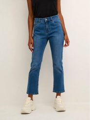 Kaffe Jeansy Jessie 10507100 Niebieski Regular Fit. Niebieskie jeansy Kaffe, bez wzorów, z bawełny. Za 189.99 zł.