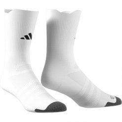 Skarpety piłkarskie adidas Light. Białe skarpetki adidas, bez wzorów. Za 49.00 zł.