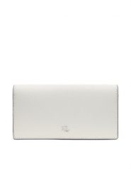 LAUREN RALPH LAUREN Duży Portfel Damski 432802917054 Biały. Białe portfele Lauren Ralph Lauren, bez wzorów, ze skóry. Za 389.99 zł.