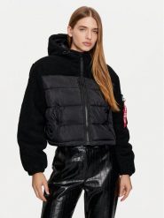 Alpha Industries Kurtka zimowa 138001 Czarny Regular Fit. Czarne kurtki Alpha Industries, na zimę, l, bez wzorów, z syntetyku, bez kaptura. Za 649.99 zł.