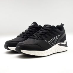 Unisex Buty Sportowe Komfort GLOBO Czarny Biały. Białe buty treningowe LEGEA, bez wzorów, z gumy, bez zapięcia, na fitness i siłownię. Za 132.00 zł.
