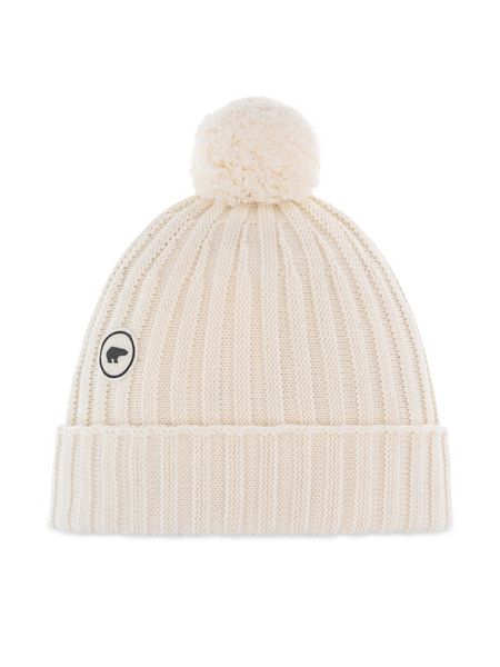 Eisbär Czapka Trony Os Pompon Mü 30952 Écru. Czapki zimowe Eisbär, bez wzorów, z wełny. Za 279.99 zł.