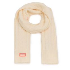 Szalik Guess. Brązowe szaliki i kominy Guess, z aplikacjami. Za 269.99 zł.
