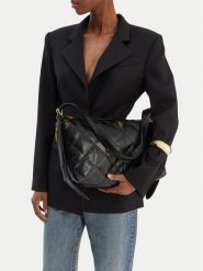 Badura Torebka CEO-ODI-LDA8618 Czarny. Czarne torebki klasyczne Badura, bez wzorów, z materiału, bez dodatków. Za 229.99 zł.